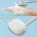 BTSEURY Long Handle Liquid Bath Brush - Detachable Exfoliating Body Scrubber and Soap Dispenser (Yellow) - Buy Online on SooperMarket.com