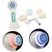 Mikinona 1 Set Facial Cleansing Brush Makeup Remover Brush Cleaning Brush Electric Face Washing Brush Electric Cleaner Brush Pore Cleaner Electric Face Cleaner Pores Abs Washbasin - Buy Online on SooperMarket.com
