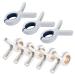 Curfair seamless large clip non -slip laundry stickers.Here is a product title for the list of 3/8/10/15 pieces of clothing windproof slippery handle smooth e