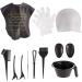 EXCEART Hair Coloring Tools 1 Set Hair Clips Hair Accessory Hairdressing Ear Cover Hair Dyeing Tool Dyeing Barber Accessories Hair Dyeing Supply Suite Toning Frost Cap Hair Dye - Buy Online on SooperMarket.com