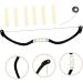 HAPINARY Measuring Ruler 1 Set Arch Embroidery Eyebrow Ruler Makeup Stencil Reusable Eyebrow Template Eyebrow Shaper Balance - Buy Online on SooperMarket.com