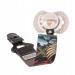 LOVI Pacifier Strap - Trendy Design Comfortable Fit Solid Clip Brown - Shop Internationally! - Buy Online on SooperMarket.com