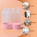 Olatay Travel Bottle - TSA Approved 4-in-1 Leak-Proof 60ml/2oz Toiletries for Travel Gym & Camping | Portable Shampoo & Lotion Bottle with Labels - Pink - Buy Online on SooperMarket.com