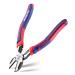WORKPRO Diagonal Cutting Pliers with Wire Stripper 200mm Heavy Duty Cr-V Wire Cutters Multi-Function High Leverage Side Cutters Industrial Pliers