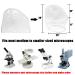 Full Size Microscope Dust Cover - 20 L x 20 W | Waterproof PVC | 1 Pc - Buy Online on SooperMarket.com