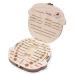 OYEFLY Baby Tooth Box,Cute Children Tooth Container Personality Baby Teeth Box Tooth Saver Design for Kids Deciduous Teeth Collection (Boy)