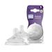 Philips Avent Natural Response Sucker-2x sucker for baby bottles with flow thickness 6 BPA-free for babies from 6 months (model SCY966/02)