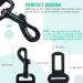 COOYOO Retractable Dog Seat Belt Set - Adjustable, Heavy Duty & Durable Safety Harness for Dogs - Buy Online on SooperMarket.com