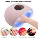 Nail Lamp 24W UV LED Nail Dryer Painless Curing Lamp with Automatic Sensor LCD Display 3 Timer Setting UV Nail Dryer for Fingernail & Toenail Gel Polish - Buy Online on SooperMarket.com