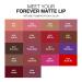 Ruby Kisses Forever Matte Liquid Lipstick RFML10 - Wild Fire | Long-Lasting Lip Color - Buy Online on SooperMarket.com