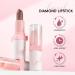 Metallic Dark Brown Lipstick Liner Set - Long Lasting Glitter Diamond Lip Color | Full Coverage Non-Stick Makeup for Women - Buy Online on SooperMarket.com