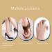 Hammer Toe Cushion Pad 3 Pairs - Medical Grade Silicone - Toe Corrector and Separator - Buy Online on SooperMarket.com
