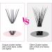 Fadlash Cluster Eyelash Extension 20 Root 0.07mm D Curl 11mm Individual Lashes - DIY Self-Application Extensions - Buy Online on SooperMarket.com