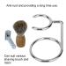 Stainless Steel Razor and Brush Stand - Men s Shaving Brush Holder for Home & Travel | Durable & Stylish - Buy Online on SooperMarket.com
