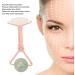 Double Headed Jade Face Roller - Relieve Wrinkles & Soothe Skin | Portable Massage Tool for Facial & Neck Care - Buy Online on SooperMarket.com