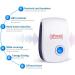 WahooArt Ultrasonic Pest Repeller 6 Pack - Electronic Indoor Plug-In for Insects, Mosquitoes, Mice, Ants, Roaches, Spiders, Bugs, Flies - Non-Toxic Pest Control Solution - Buy Online on SooperMarket.com