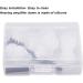 Silicone Hearing Amplifier Dome & Cleaning Brush Set | Earplug Ventilation Brush for Optimal Hearing Aid Care - Buy Online on SooperMarket.com