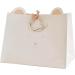Ginger Ray Baby Shower White Teddy Bear Gift Bag with Pop-Out Ears | Neutral Gender-Friendly Design - Buy Online on SooperMarket.com