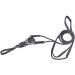 Busse Black Draw Reins - Basic Cord Nickel-Plated Fitting for Warmbloods | International Shipping Available - Buy Online on SooperMarket.com