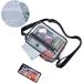Clear Crossbody Messenger Bag - Stadium Approved for Work, Travel, and Events - Buy Online on SooperMarket.com
