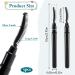 3 Pieces Eyelash Comb Mascara Bars Eyelash Separator Brush Eyelash Definer with Dust Cover Black Eyebrow Brush and Eyelash Separation Tool for Separating Eyelashes - Buy Online on SooperMarket.com