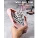 FERYES Magnetic Makeup Brush Holder - Portable Silicone Organizer for Travel | Soft Pink Cosmetic Storage - Buy Online on SooperMarket.com