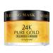 VENZEN Essence 24K Pure Gold Niacinamide Hydrating Sleep Mask Natural Luxury Effect Rejuvenation Moisturizing Skin 120g