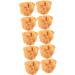 Vaguelly 20 Pcs Simulation Popcorn Chicken Fake Chicken Simulated Roasted Chicken Nuggets Chicken Nuggets Fake Desk Top Decor Realistic Meat Model Toys for Child Pvc Food Chicken Wings 3X2.5X2CMx2pcs 1 - Buy Online on SooperMarket.com