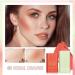 Lovelycat On-the-Go Makeup Blush Stick Tinted Moisture Stick Shadow Lips Cheek Blusher Creamy Makeup Long Lasting Natural Nude Makeup for All Skin (orange) - Buy Online on SooperMarket.com