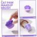 Healeved Cat Claw Foundation Brush Makeup Brush Blush Brush Portable Foundation Brush Powder Brush for Loose Powder Brush for Makeup Concealer Brush Travel Plastic Cosmetic Purple Cat Paw - Buy Online on SooperMarket.com