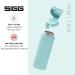SIGG Stainless Steel Drinking Bottle 0.75L - Shield One | Carbonated Drink Safe Leak-Proof BPA-Free Lightweight - Glacier Color - Buy Online on SooperMarket.com
