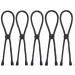 AICILY 5PCS NEW Adjustable Hair Ties Long Hair Holder Afro Puff Ponytail Ties Length Hairband for Women with Natrual Curly Hair Thick Loc Braided Hair No-Slip Design (Style-A-5PCS) Hot Style-A-5PCS