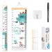 Height Chart for Kids Baby Height Growth Chart Wall Hanging Measuring Ruler for Baby Girls Boys Toddler Bedroom(79"x7.9") (Dinosaur)
