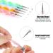 HanyoSheng Acrylic Nail Brush Set - 15 Brushes & 5 Dotting Tools for Gel Nail Art & Detailing - Buy Online on SooperMarket.com