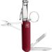 ZWILLING Multi-Tool Manicure and Pedicure for on the go with keychain travel size made of stainless steel red 75mm 75 mm red