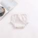 AYIYO Unisex Toddler Diaper Cover - Linen Bloomer Shorts 2Pcs for Newborn Boys Girls 2-3 Years - Black+White - Buy Online on SooperMarket.com