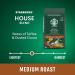 Starbucks House Blend Medium Roast Ground Coffee 340g Bag (Pack of 6) - Buy Online on SooperMarket.com