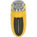 Mini Electric Beard Trimmer - IPX7 Waterproof Type C Charging Dual Use for Travel - Small Shaver in Yellow - Buy Online on SooperMarket.com