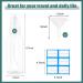 MEKK 2oz Mini Travel Spray Bottles - 6 Pack Fine Mist Clear Bottles for Cleaning Solutions - Buy Online on SooperMarket.com