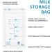 3-Pack Breastfeeding Bra & Nipple Protection with Milk Collectors & 6 Storage Bags | Best for Breast Milk Preservation - Buy Online on SooperMarket.com