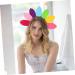 Gadpiparty Sun Flower Headband Lovers Props Make up Colorful Non-woven Plastic Colorful 28X13CM - Buy Online on SooperMarket.com