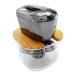 FitSand Bamboo Shaver Rinse Stand for Skull Shaver Pitbull Gold Pro - Ideal for Electric Bald Head & Face Wet/Dry Shaving - Buy Online on SooperMarket.com
