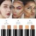 Double-Head 2 in 1 Highlighter & Contour Stick Set - Long Lasting Cosmetics in Ivory & Dark Brown - Buy Online on SooperMarket.com