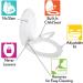 Mayfair 888SLOW 000 NextStep2 Round White Toilet Seat with Built-In Potty Training Seat - Slow-Close & Removable - Buy Online on SooperMarket.com