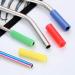 U-K Silicon Tips Cover for Stainless Steel Straws 6 mm 8Pcs Multi- Colors Soft Food Grade Silicone Straws Nozzles Reusable Cover for 1/ 4'' Wide Straws Practical & Popular - Buy Online on SooperMarket.com