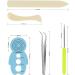 Paper Quilling Tools Set - 12 Pack Assorted Sizes for DIY Art Projects - Buy Online on SooperMarket.com