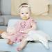 Smlpuame Baby Pacifier Chain Set - 6 BPA-Free Fabric Clips for Girls | Fits Most Pacifiers & Bite Toys | Ideal Baby Shower Gift (Fruit & Flower) - Buy Online on SooperMarket.com