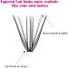 Fadlash Cluster Eyelash Extension 20 Root 0.07mm D Curl 11mm Individual Lashes - DIY Self-Application Extensions - Buy Online on SooperMarket.com