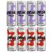 8 x 250ml Peak Mood Drink (4 Hype + 4 Calm) Sparkling Energy Beverage Anti Stress Rest Relax Night Water