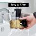 Hatteker Triple Blades Foil Shaver for Men - Close Bald Head Shaving - Waterproof Electric Razor for a Smooth Finish - Cordless and Wet/Dry Use - Gold - Buy Online on SooperMarket.com